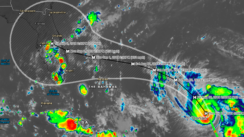 Dorian Could Make Landfall as Dangerous Category 4