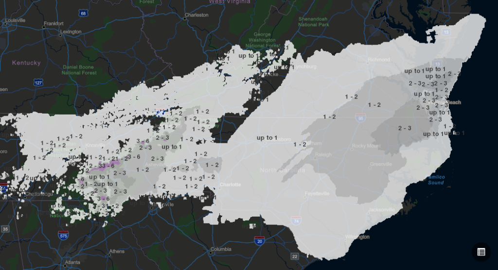 MidAtlantic Region to Receive First Snow of 2020 This Week